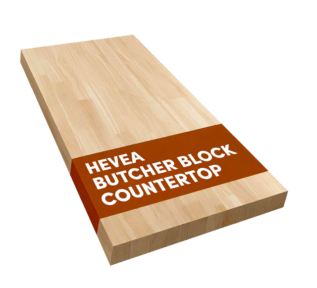 Hevea Butcher Block Countertop